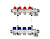 Коллекторные группы с расходомерами для теплого пола SSM-RF Ридан