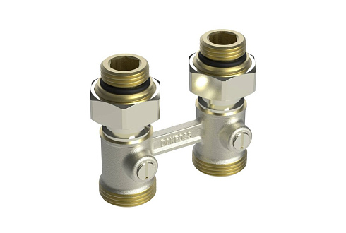 Комплект LV-KB/TR 84 для радиаторов с нижним подключением Ридан