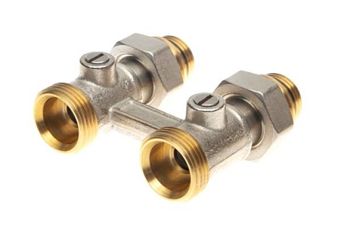 Клапаны LV-KB для нижнего присоединения к радиатору Ридан