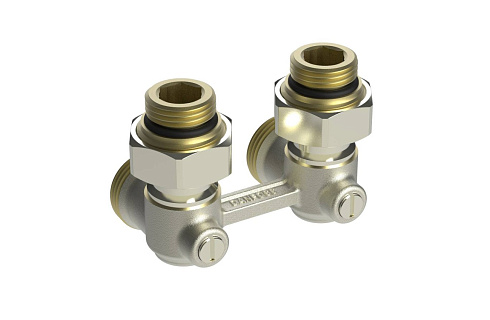 Комплект LV-KB/TR 84 для радиаторов с нижним подключением Ридан